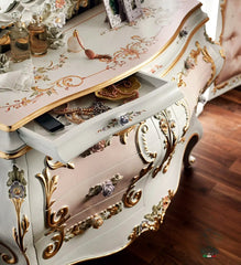 Luxury European Style Carving Dressing Table