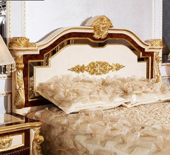 A handcrafted bed design