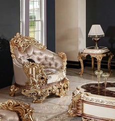 Luxury Design Traditional Handmade Carving Sofa Set