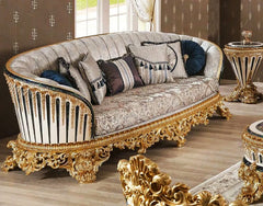 Royal Antique Living Room Carving sofa set