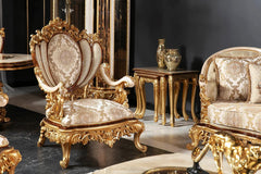 Luxury European Palace Style Antique Sofa Set