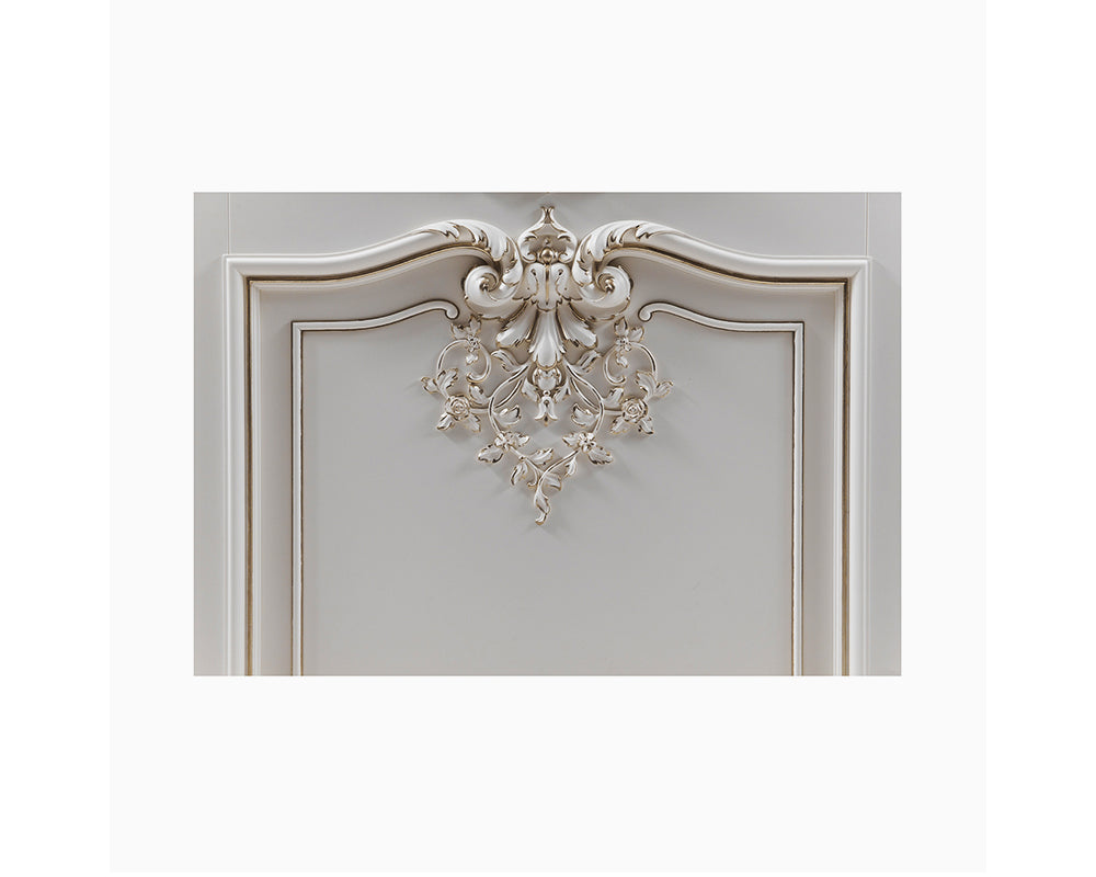 Luxury European Style Hand Carved Wooden Door