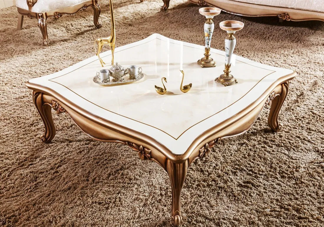 Classical Carving Wooden Buena Sofa Set