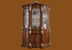 Luxury and royal wooden crafted brown virine