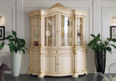 Luxury cream color royal style vitrine