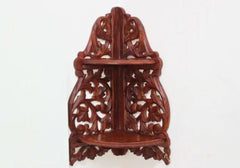 Beautifully Hand carved Wooden Wall Corner