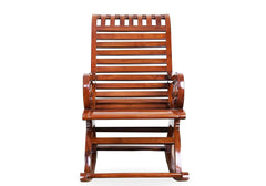 Classic and Handcrafted Wooden Made Rocking Chair