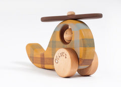 Wooden Helicopter Toy for Toddlers