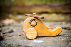 Wooden Helicopter Toy for Toddlers