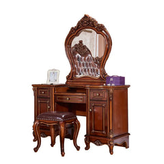 Luxury Antique European Style Carving Dressing Table