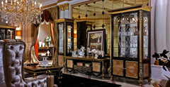 Luxury And Royal Hand Carving TV Cabinet