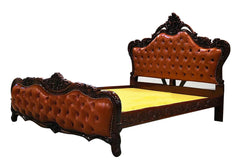 Beautiful hand carved bed