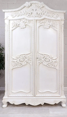 Luxury French Style Hand Carving Wardrobe