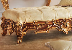 Luxury and Royal Handcrafted Chaise Lounge