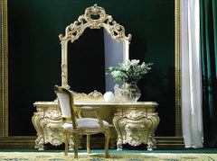 Royal Classic Deep Carving Dressing Table
