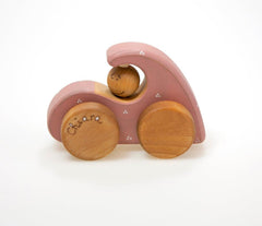 Cute wooden car for kids