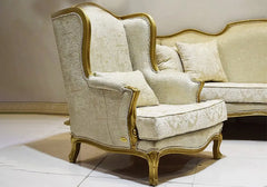 Premium and Classical Look Handcrafted Wooden Sofa Set