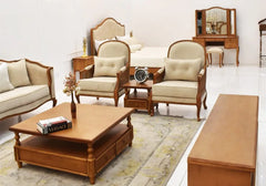 Classical Lite Carving Wooden Sofa Set