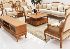 Classical Lite Carving Wooden Sofa Set