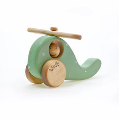 Cute Wooden Helicopter Toy For Kids