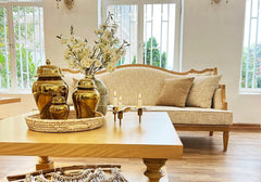 Beautiful And Classical Lite Carving Sofa Set