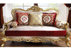 3 Seater Golden Royal Sofa