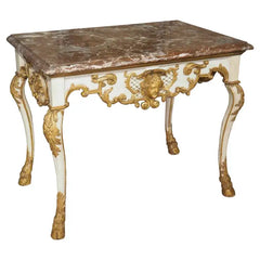 Royal Luxury Italian Painted Side Table