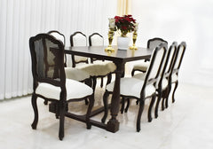 Handmade Classical Wooden Dining Table Set