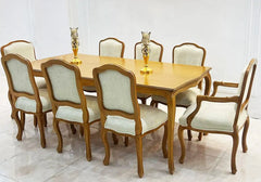 Simple and Classical Wooden Dining Table Set