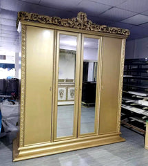 Luxury And Royal Hand Carving Wardrobe