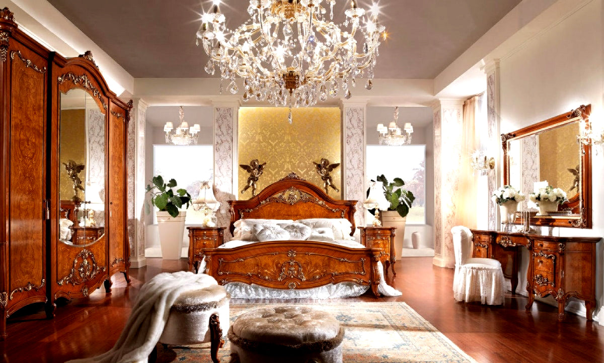 Royal Bespoke Style Carving Dressing Table