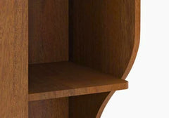 Solid Teak Wooden Walnut Hand Crafted Corner