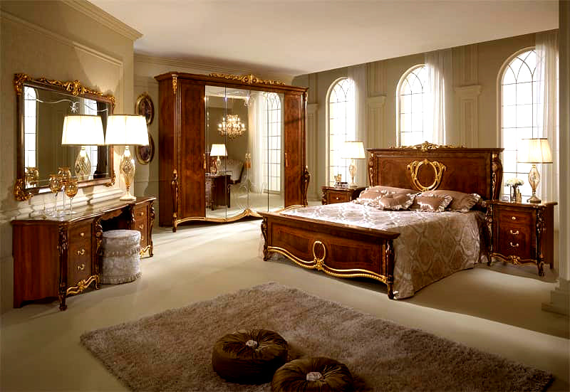 Luxury Antique Style Hand Carving Dressing Table