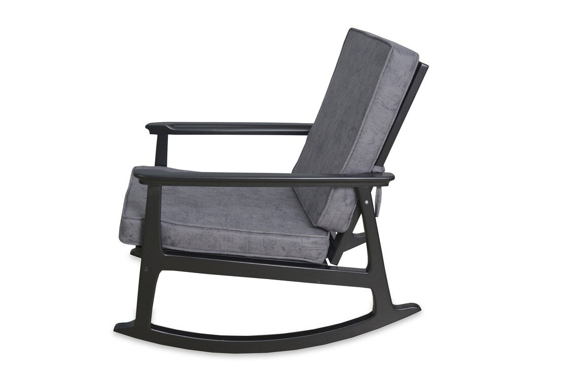 Modern Style Comfortable Teakwood Rocking Chair