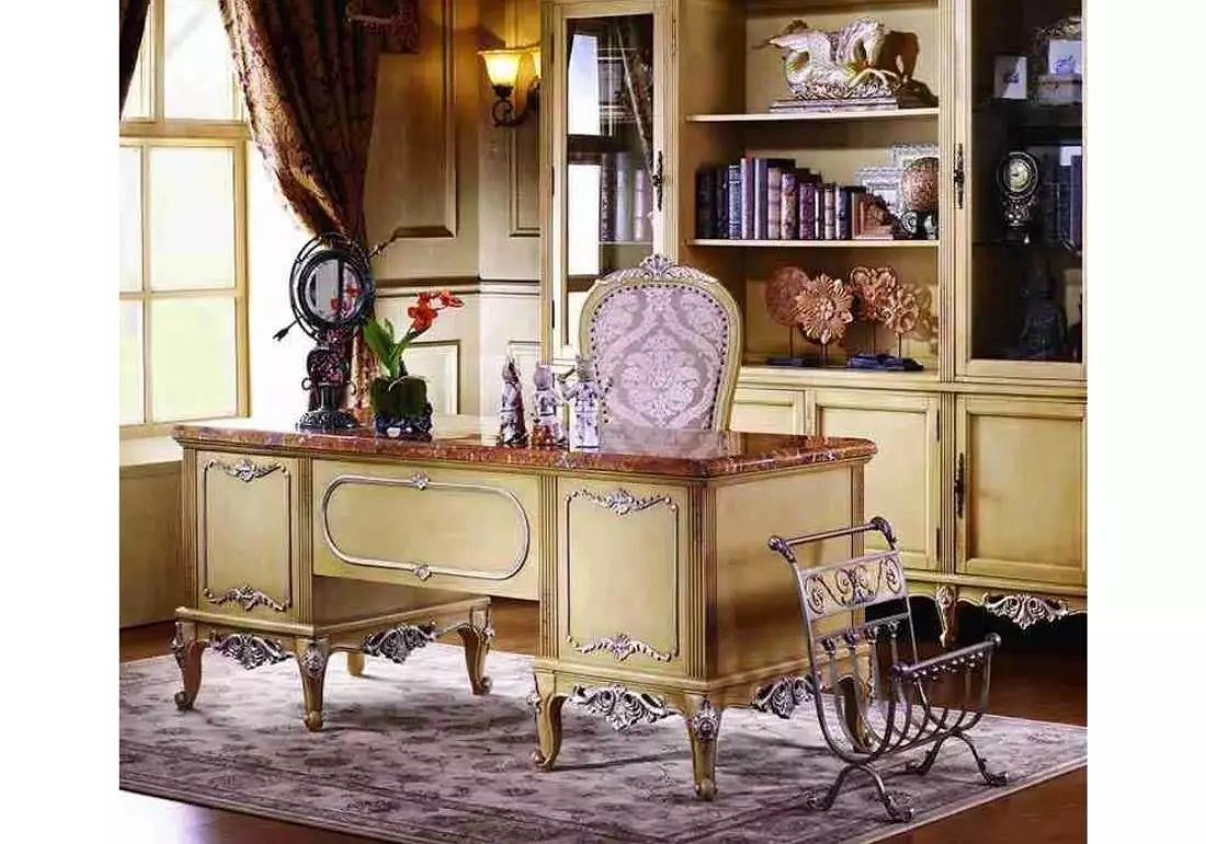 Luxury Golden Office Desk