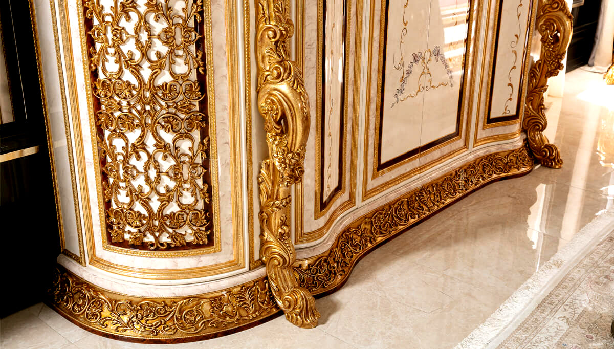 Luxury Deep Hand Carving Wardrobe