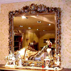 Luxury Exquisite Hand Carving Dressing Table