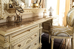 Luxury Antique Hand Carving Dressing Table