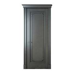 Elegant European Style Teak Wood Door