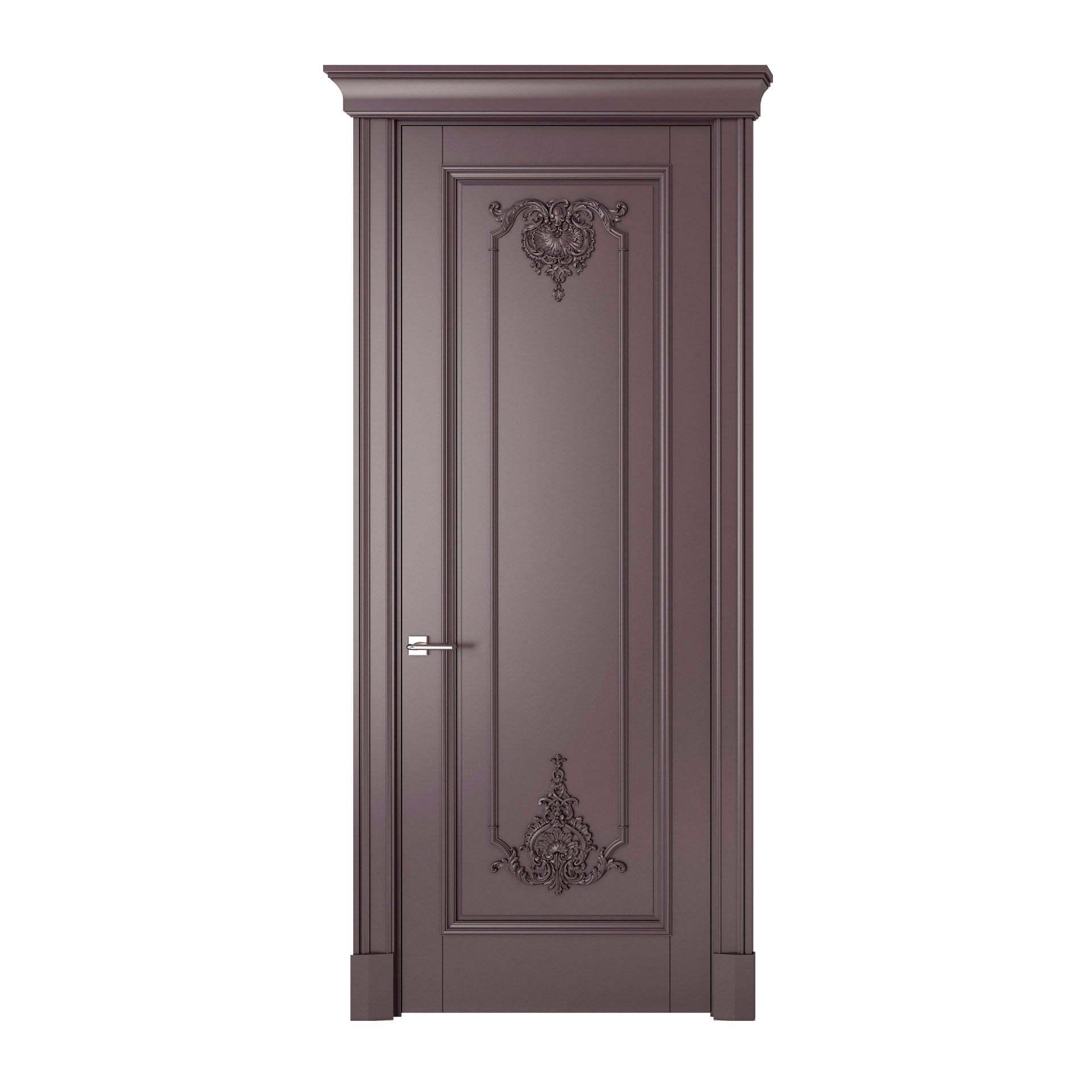 Regal European Style Teak Wooden Door
