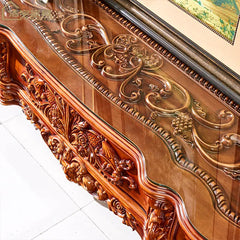 Royal Heavy Hand Carving TV Cabinet