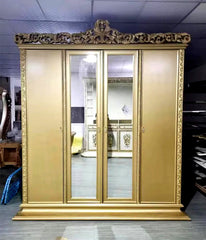 Luxury And Royal Hand Carving Wardrobe