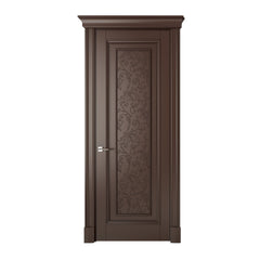 Royal European Textured Teak Wood Door