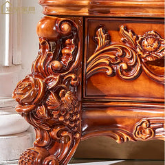 Royal Heavy Hand Carving TV Cabinet
