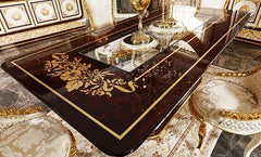 Luxury Design Traditional Dining Table Set