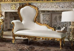 Royal Style Comfy Handmade Chaise Lounge