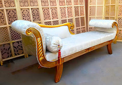 Modern Style Luxury Teakwood Chaise Lounge