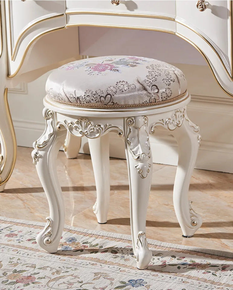Luxury Modern Bespoke Style Carving Dressing Table