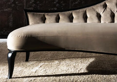 Italian Look Premium Wooden Chaise Lounge