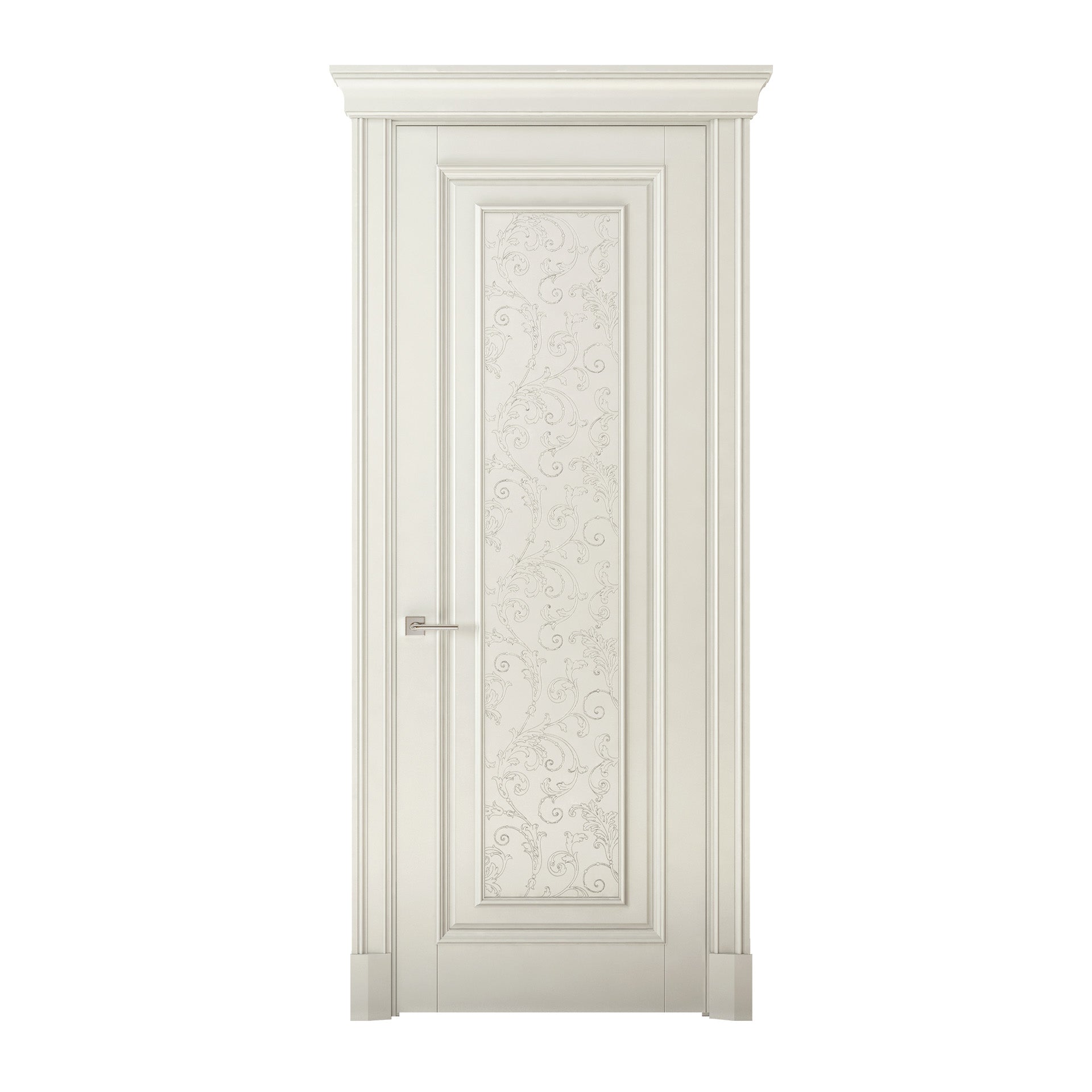 Royal European Textured Teak Wood Door